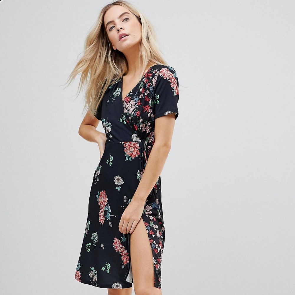 ASOS petite midi dress